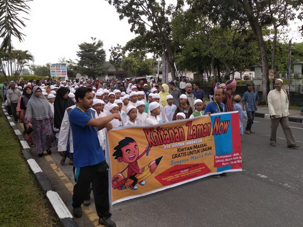 Polresta Amankan Tabligh Akbar dan Sunatan Massal